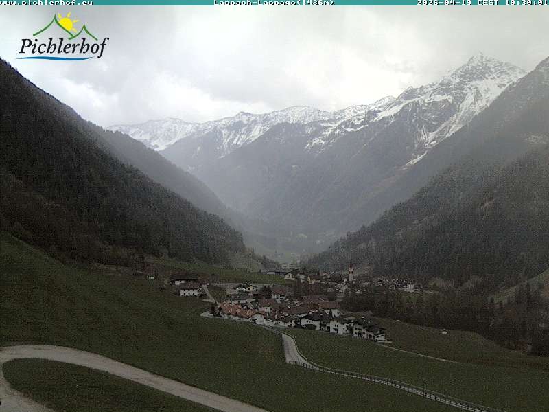 Archiv Foto Webcam Pichlerhof, Tauferer Ahnrtal