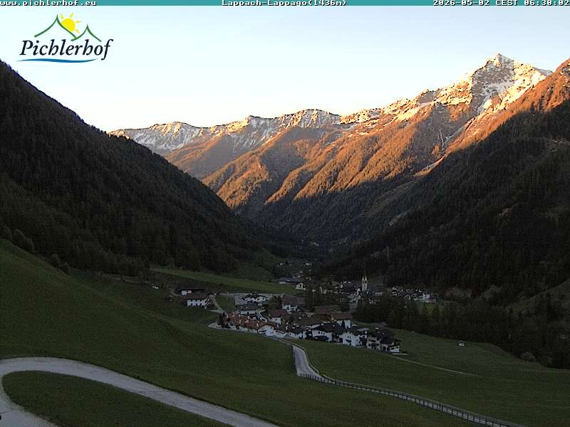 Archiv Foto Webcam Pichlerhof, Tauferer Ahnrtal
