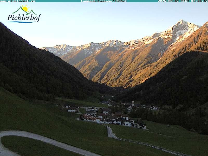 Archiv Foto Webcam Pichlerhof, Tauferer Ahnrtal