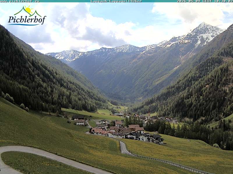 Archiv Foto Webcam Pichlerhof, Tauferer Ahnrtal