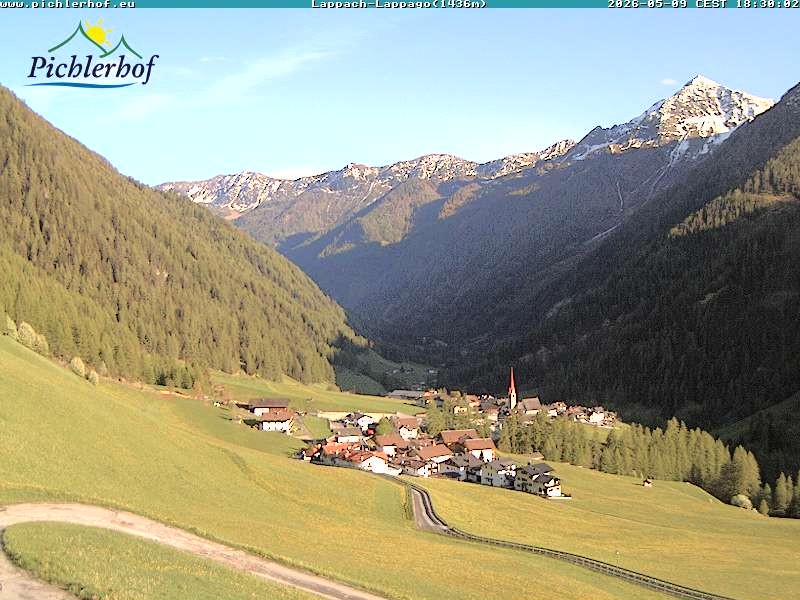 Archiv Foto Webcam Pichlerhof, Tauferer Ahnrtal