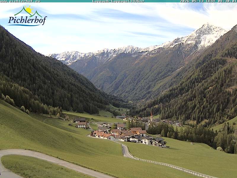Archiv Foto Webcam Pichlerhof, Tauferer Ahnrtal