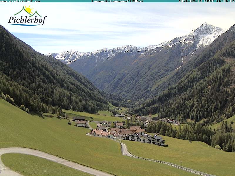 Archiv Foto Webcam Pichlerhof, Tauferer Ahnrtal