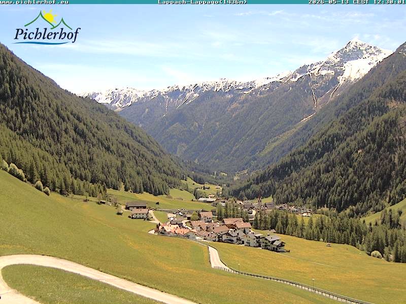 Archiv Foto Webcam Pichlerhof, Tauferer Ahnrtal