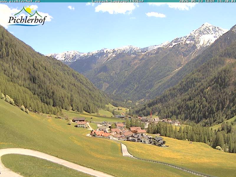 Archiv Foto Webcam Pichlerhof, Tauferer Ahnrtal
