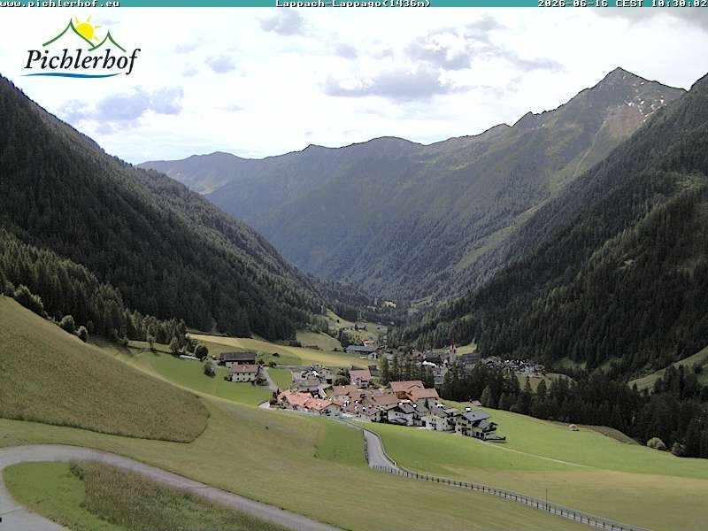 Archiv Foto Webcam Pichlerhof, Tauferer Ahnrtal