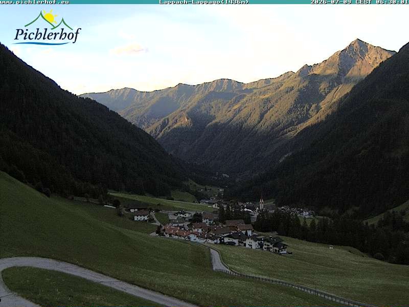 Archiv Foto Webcam Pichlerhof, Tauferer Ahnrtal