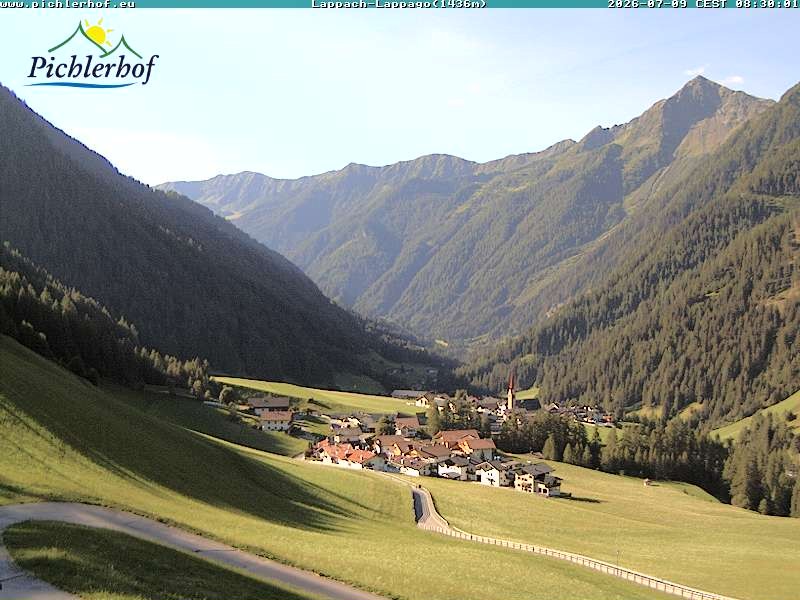 Archiv Foto Webcam Pichlerhof, Tauferer Ahnrtal