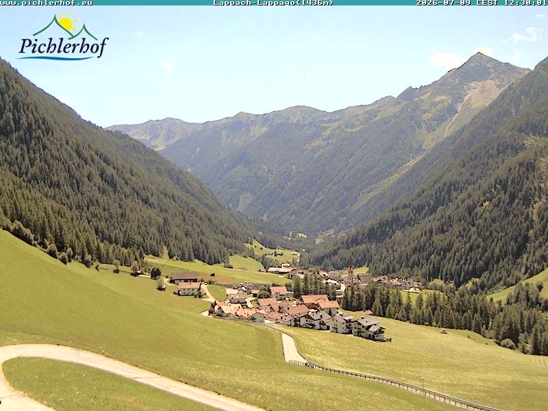Archiv Foto Webcam Pichlerhof, Tauferer Ahnrtal