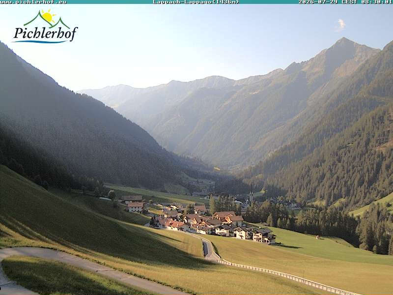 Archiv Foto Webcam Pichlerhof, Tauferer Ahnrtal