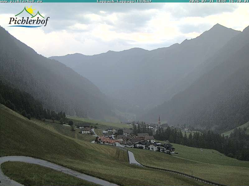 Archiv Foto Webcam Pichlerhof, Tauferer Ahnrtal