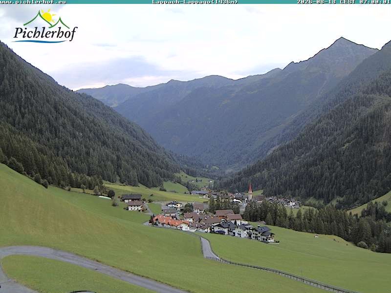 Archiv Foto Webcam Pichlerhof, Tauferer Ahnrtal