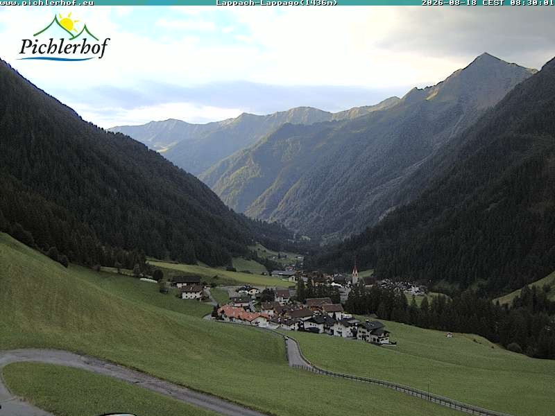 Archiv Foto Webcam Pichlerhof, Tauferer Ahnrtal