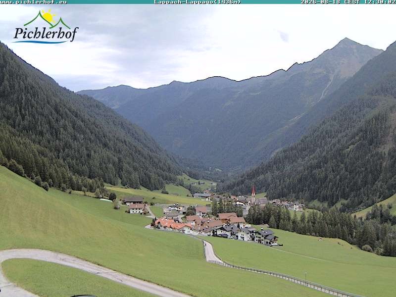 Archiv Foto Webcam Pichlerhof, Tauferer Ahnrtal