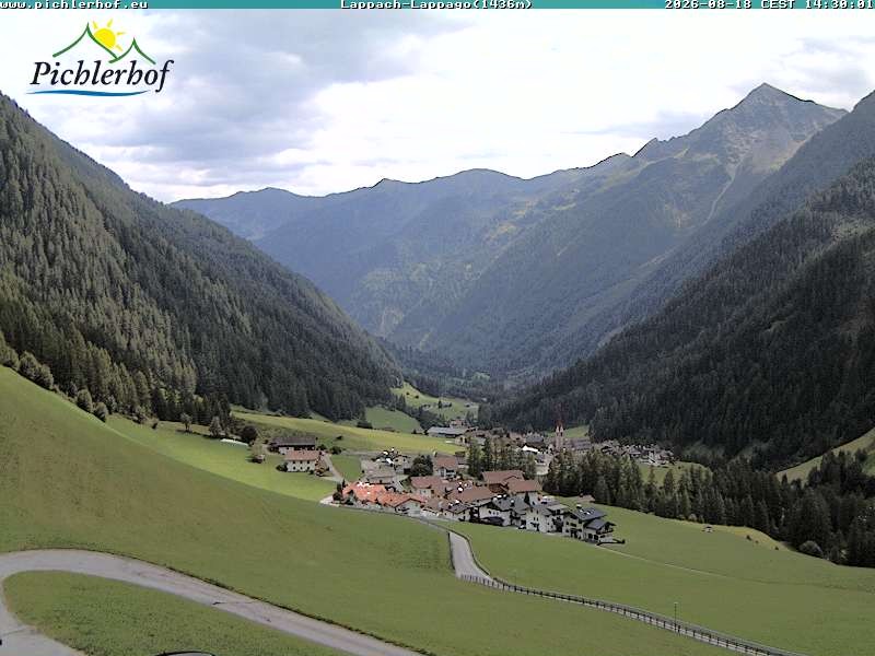 Archiv Foto Webcam Pichlerhof, Tauferer Ahnrtal