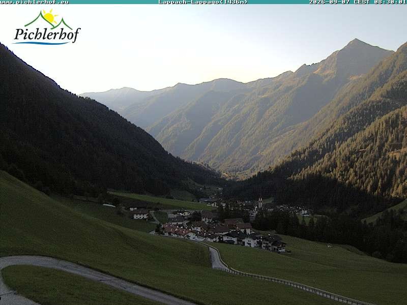 Archiv Foto Webcam Pichlerhof, Tauferer Ahnrtal