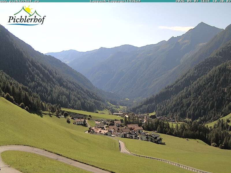 Archiv Foto Webcam Pichlerhof, Tauferer Ahnrtal