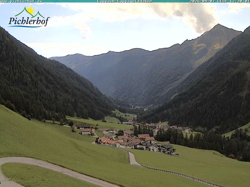 Archiv Foto Webcam Pichlerhof, Tauferer Ahnrtal