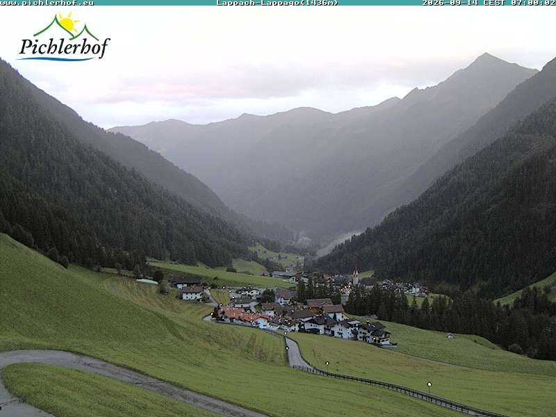 Archiv Foto Webcam Pichlerhof, Tauferer Ahnrtal