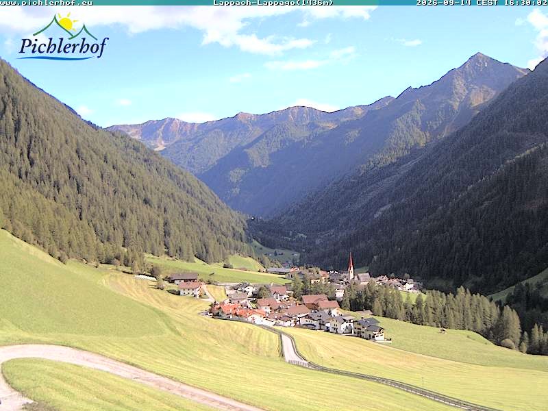 Archiv Foto Webcam Pichlerhof, Tauferer Ahnrtal