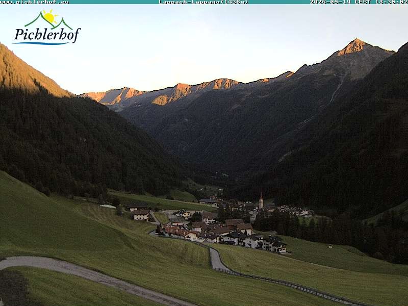Archiv Foto Webcam Pichlerhof, Tauferer Ahnrtal