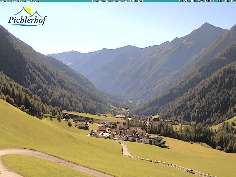 Archiv Foto Webcam Pichlerhof, Tauferer Ahnrtal