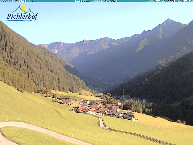 Archiv Foto Webcam Pichlerhof, Tauferer Ahnrtal