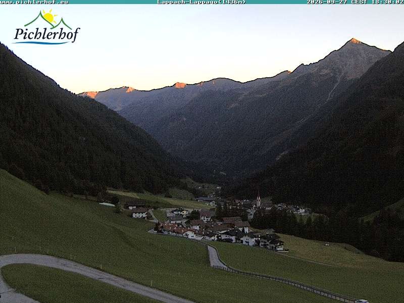 Archiv Foto Webcam Pichlerhof, Tauferer Ahnrtal
