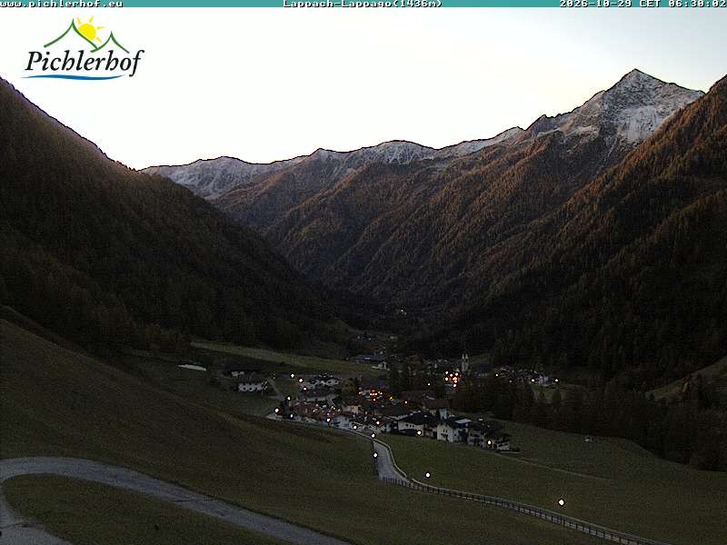 Archiv Foto Webcam Pichlerhof, Tauferer Ahnrtal