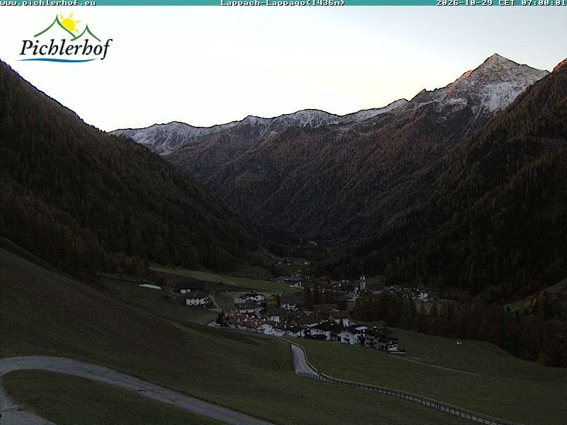 Archiv Foto Webcam Pichlerhof, Tauferer Ahnrtal