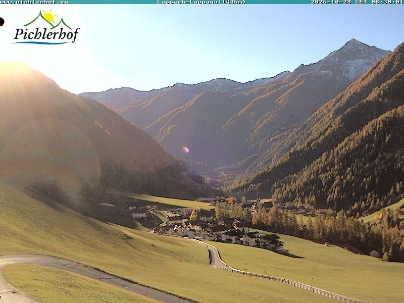 Archiv Foto Webcam Pichlerhof, Tauferer Ahnrtal