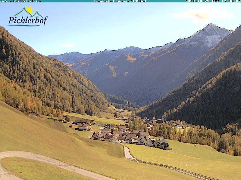 Archiv Foto Webcam Pichlerhof, Tauferer Ahnrtal