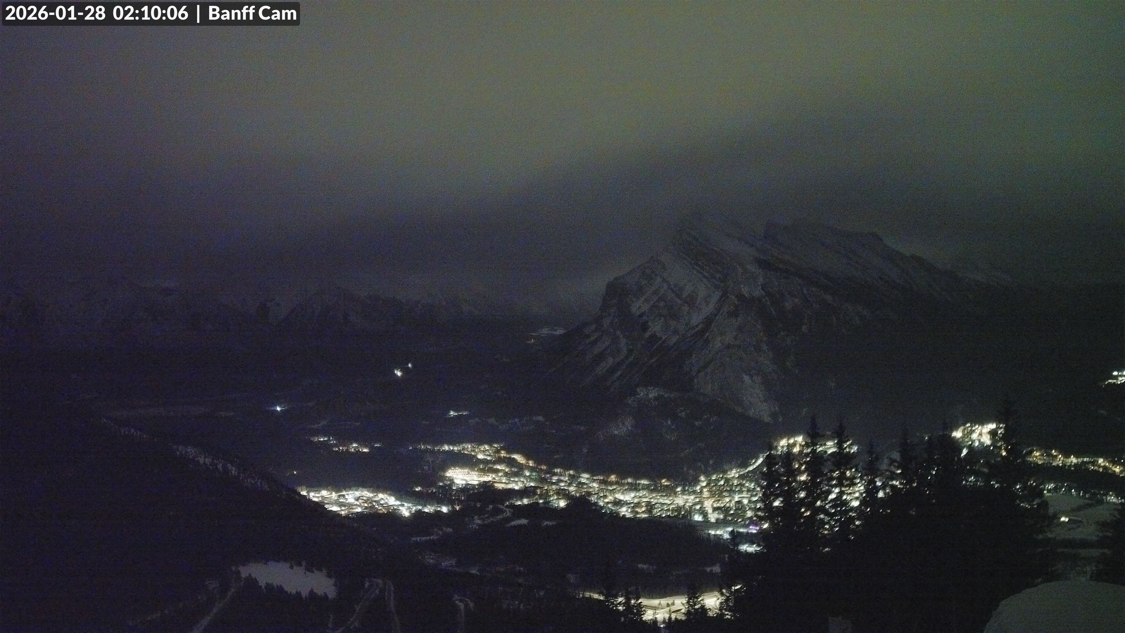 Archived image Webcam Banff Norquay: Cliff House