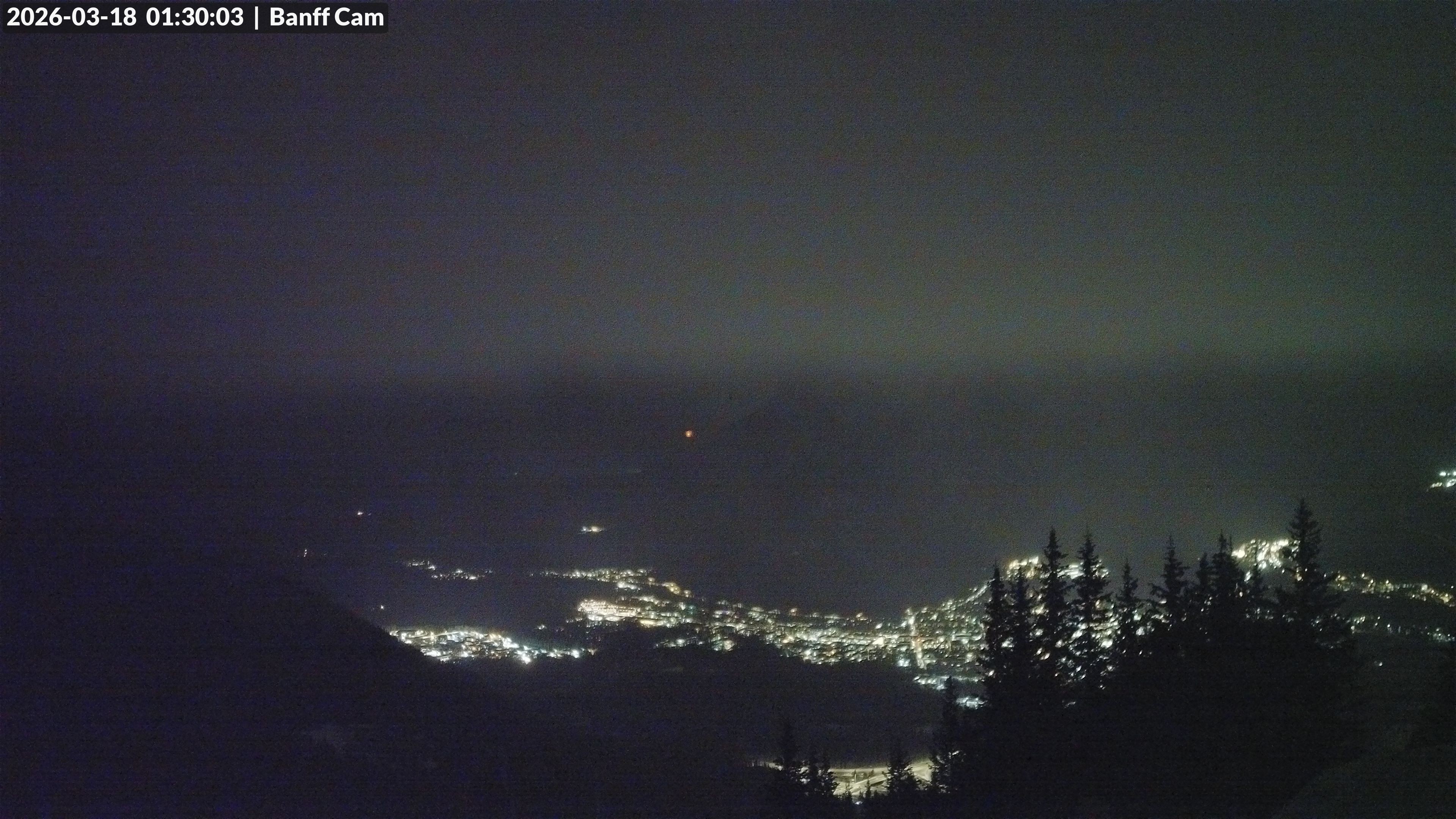 Archived image Webcam Banff Norquay: Cliff House