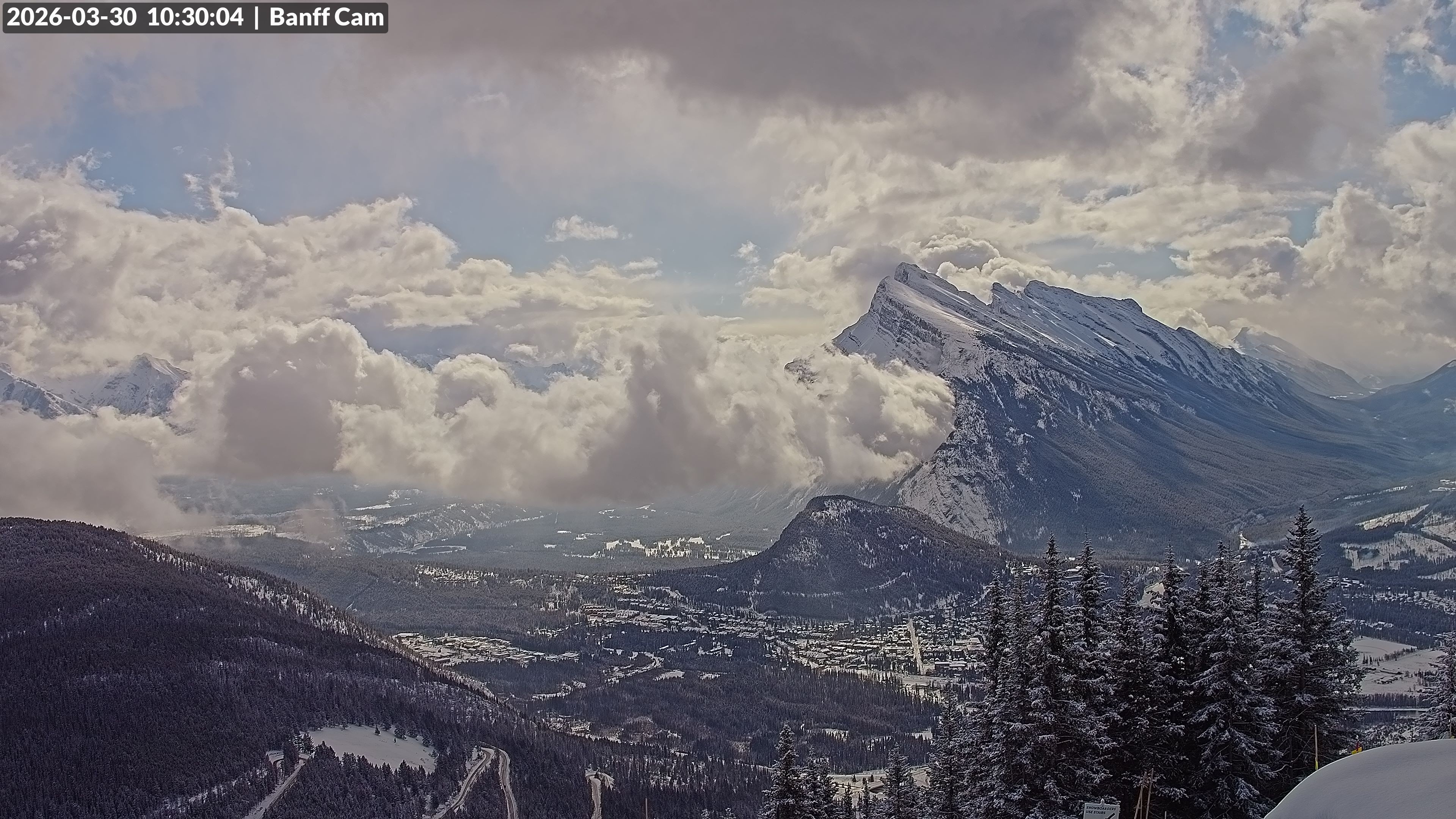 Archiv Foto Webcam Banff Norquay: Cliff House