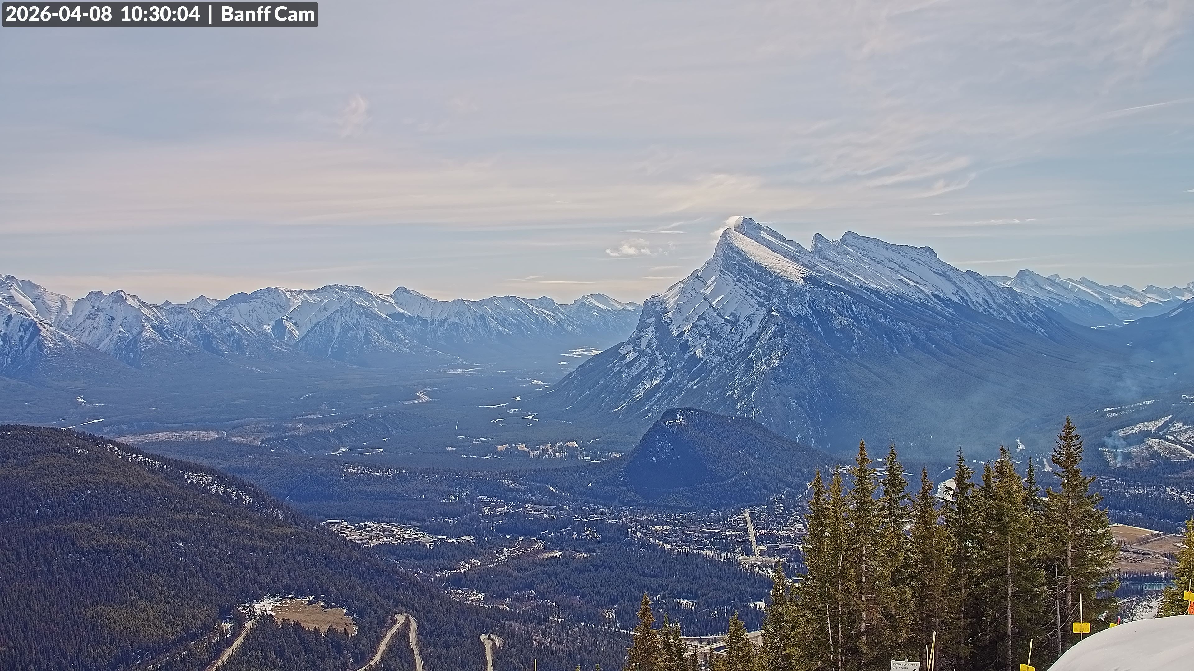 Archiv Foto Webcam Banff Norquay: Cliff House
