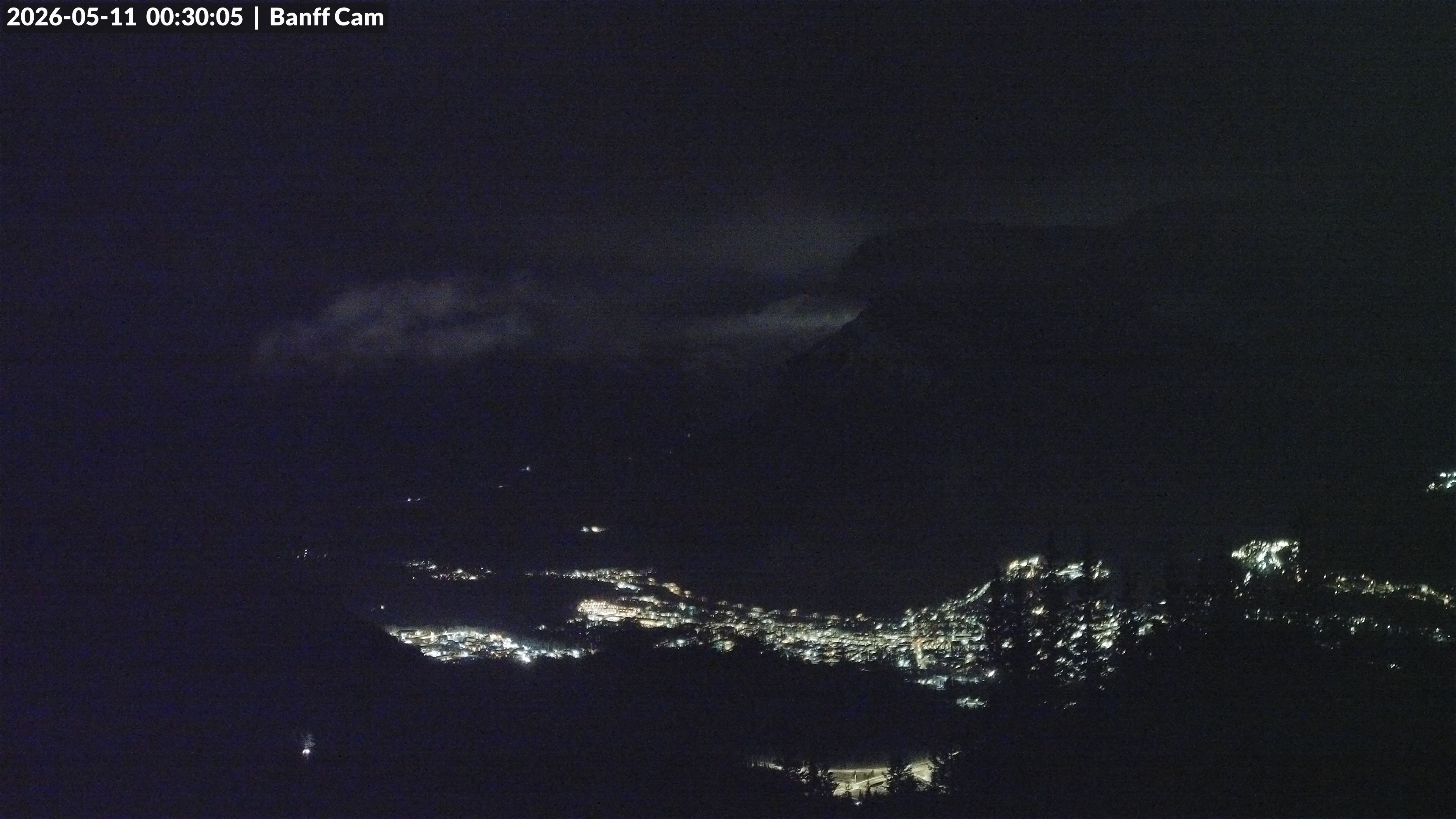 Archived image Webcam Banff Norquay: Cliff House