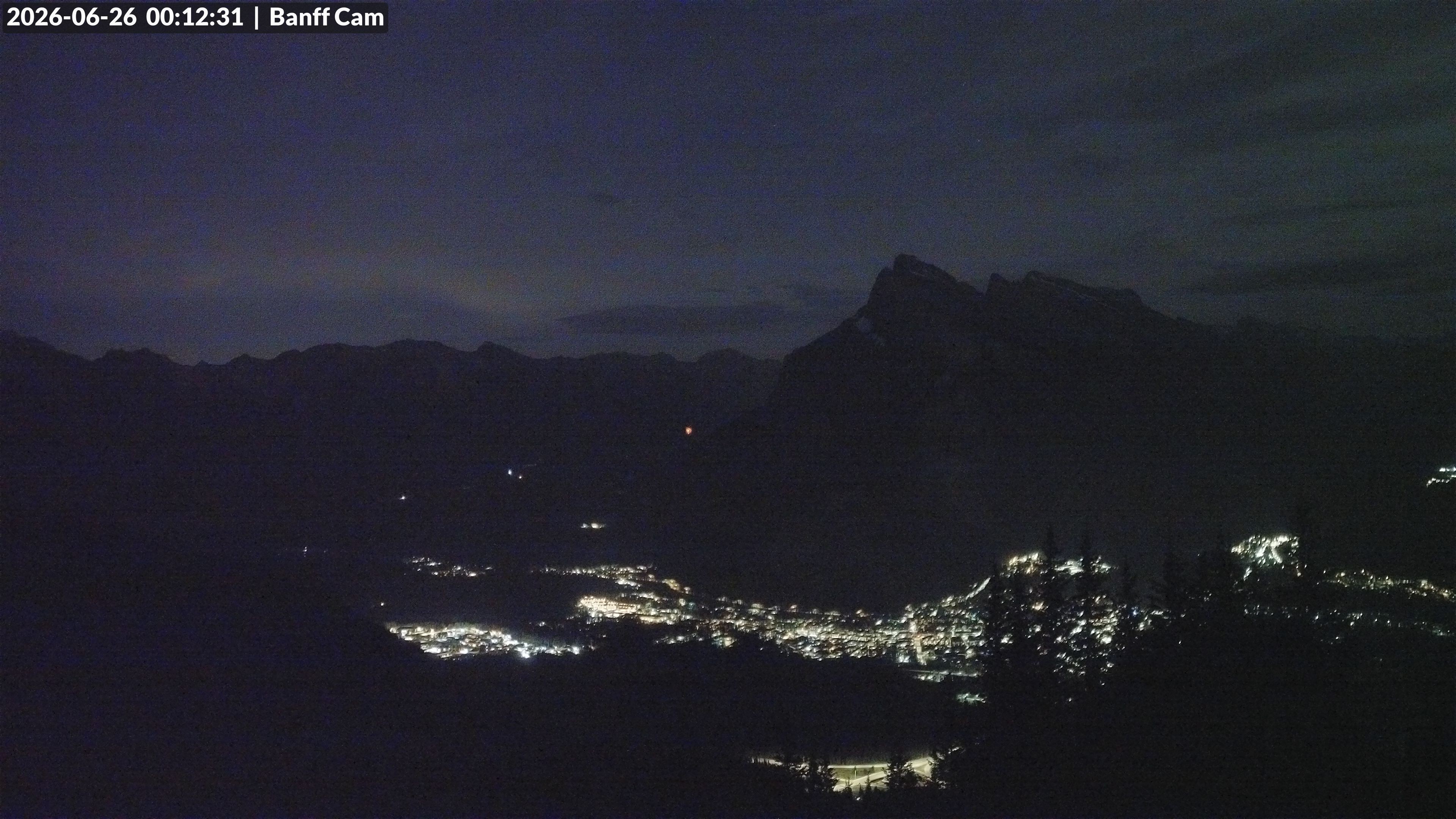 Archived image Webcam Banff Norquay: Cliff House