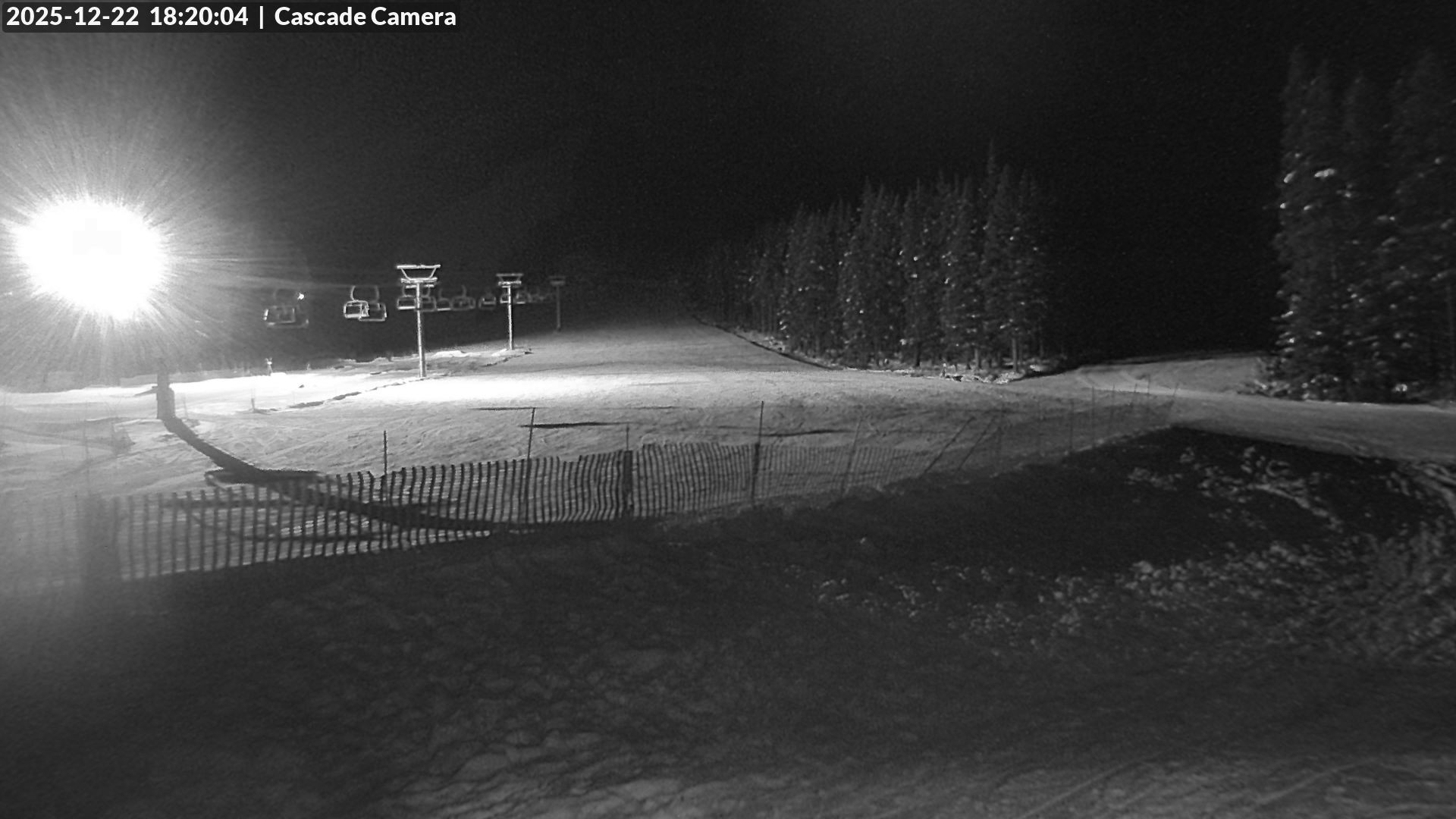Archiv Foto Webcam Banff Norquay: Cascade Lift