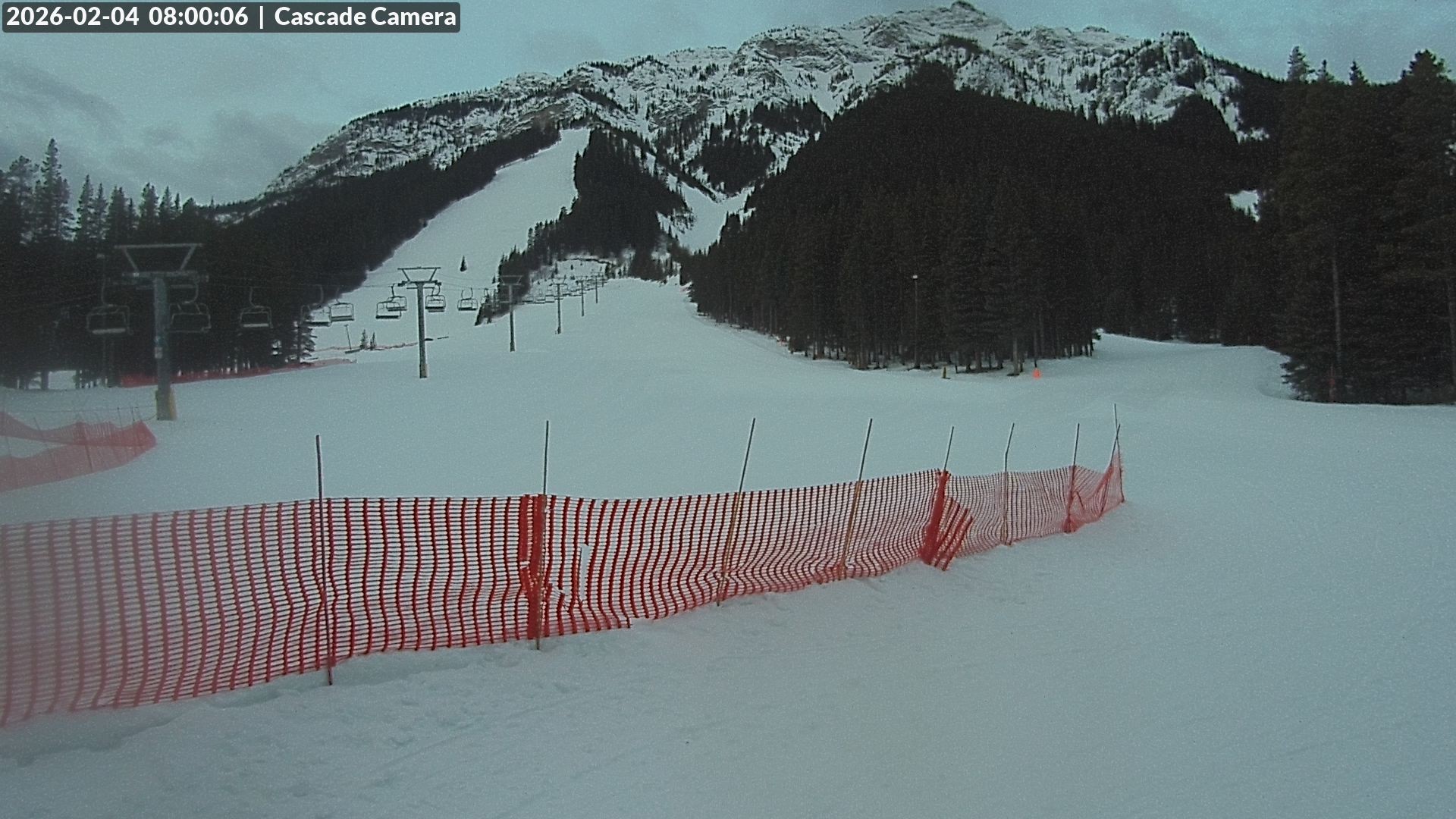 Archiv Foto Webcam Banff Norquay: Cascade Lift