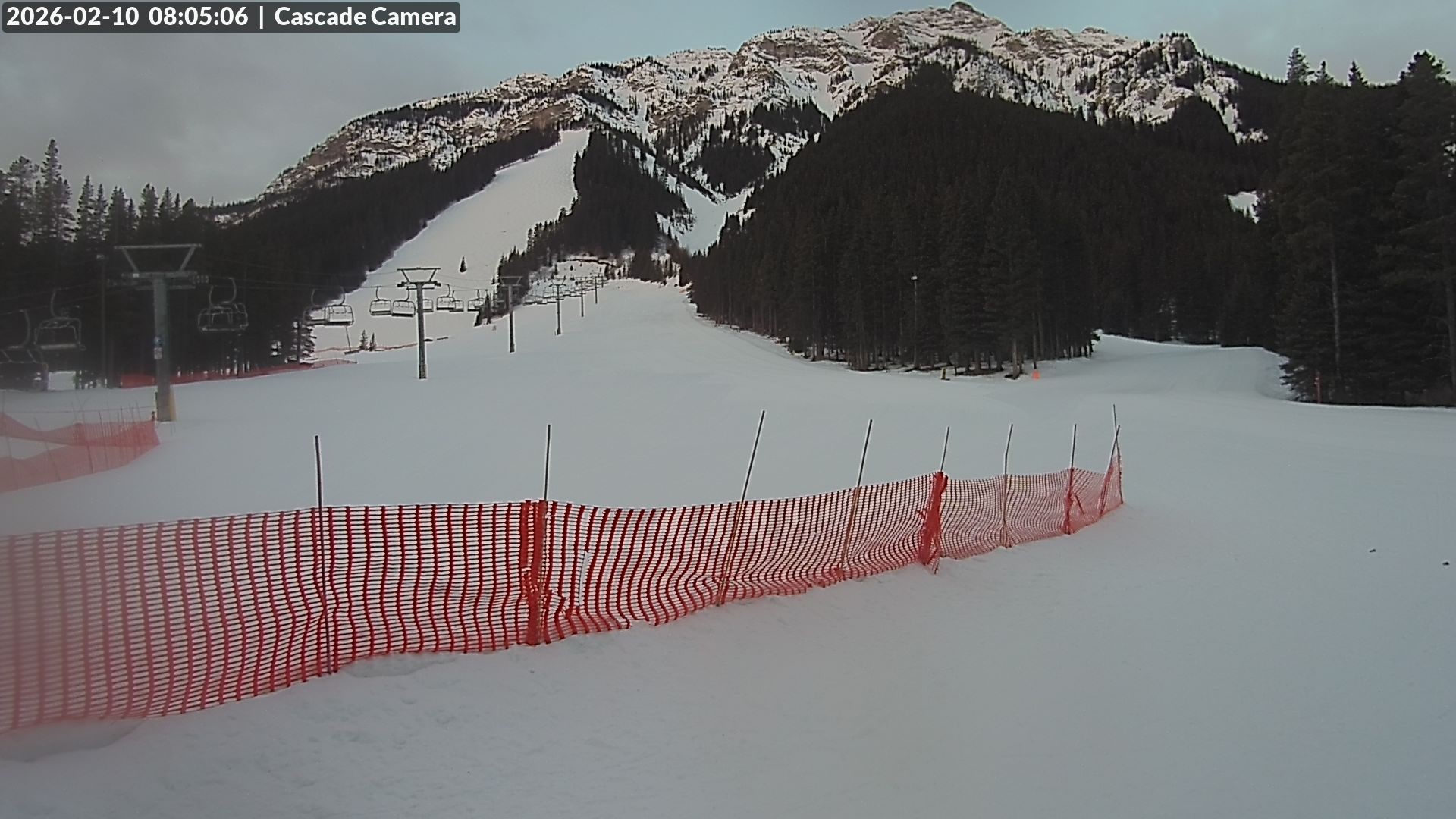 Archiv Foto Webcam Banff Norquay: Cascade Lift