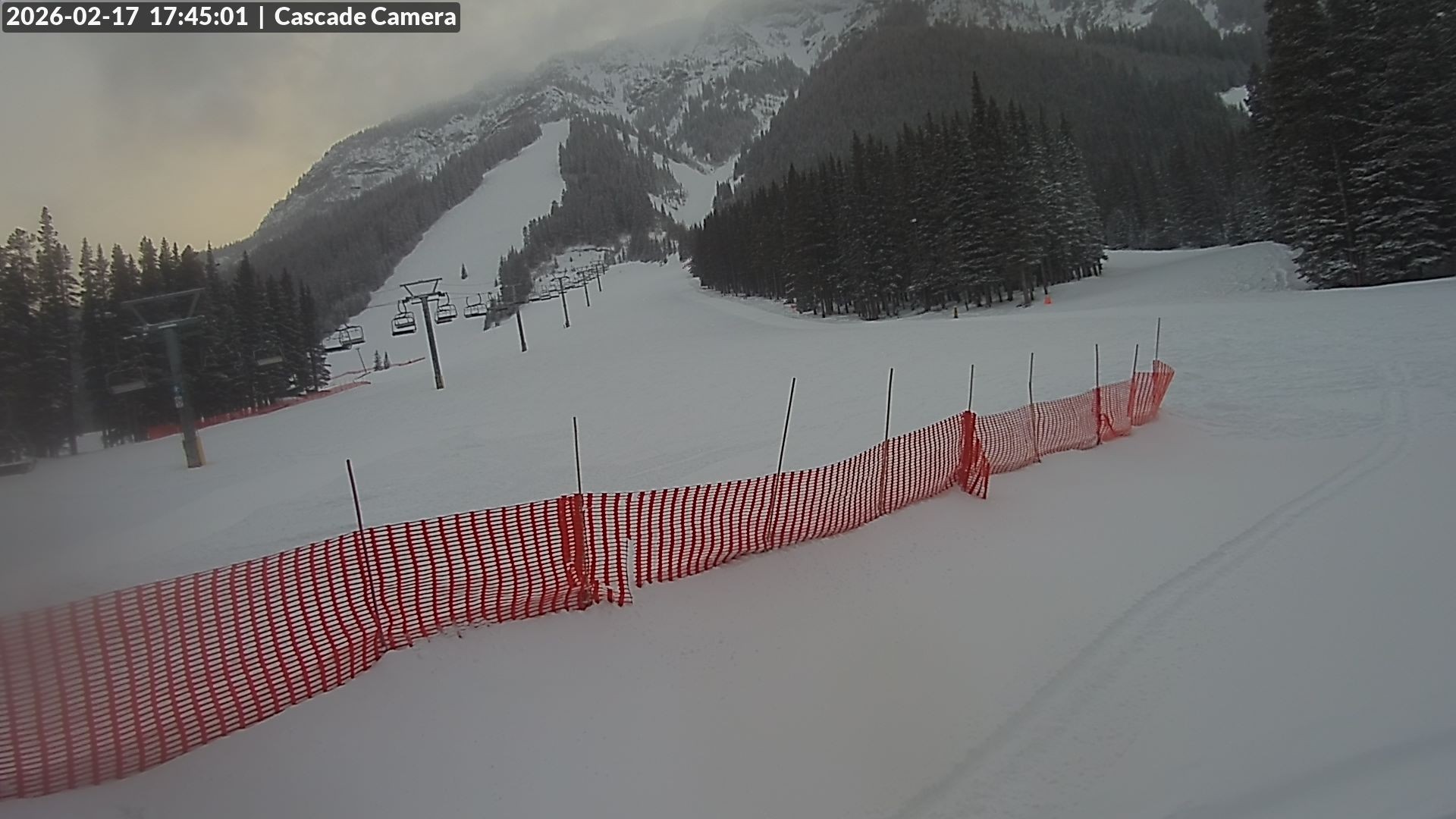 Archived image Webcam Banff Norquay: Cascade Lift