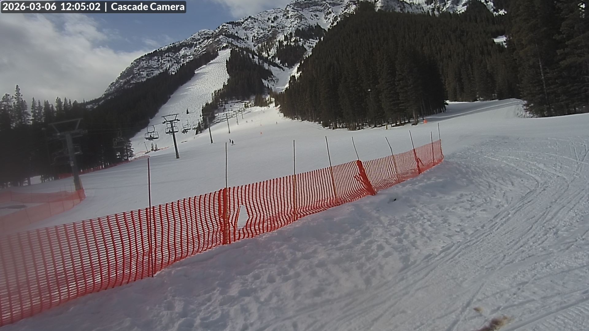 Archiv Foto Webcam Banff Norquay: Cascade Lift