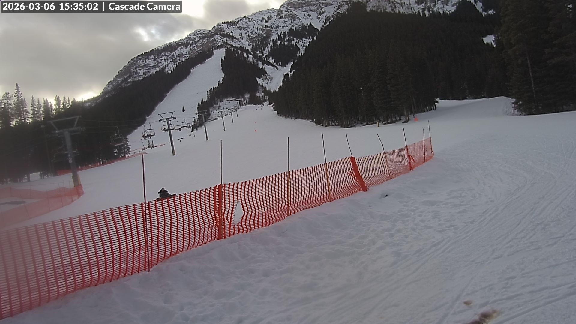 Archiv Foto Webcam Banff Norquay: Cascade Lift