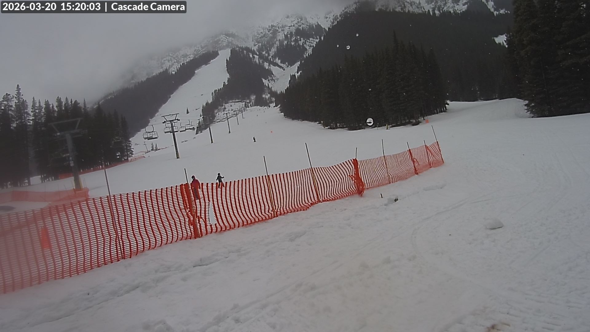 Archiv Foto Webcam Banff Norquay: Cascade Lift