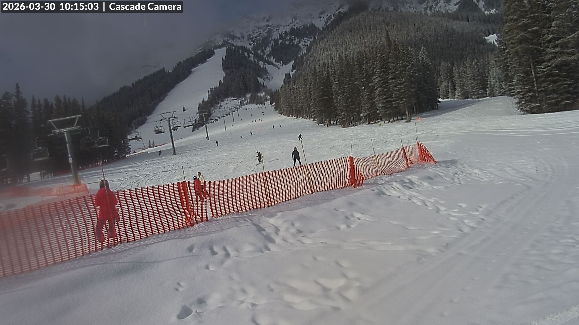 Archiv Foto Webcam Banff Norquay: Cascade Lift