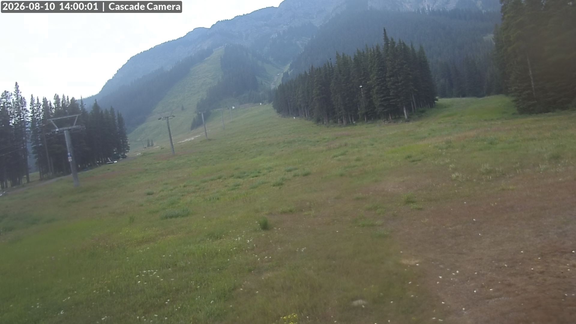 Archived image Webcam Banff Norquay: Cascade Lift
