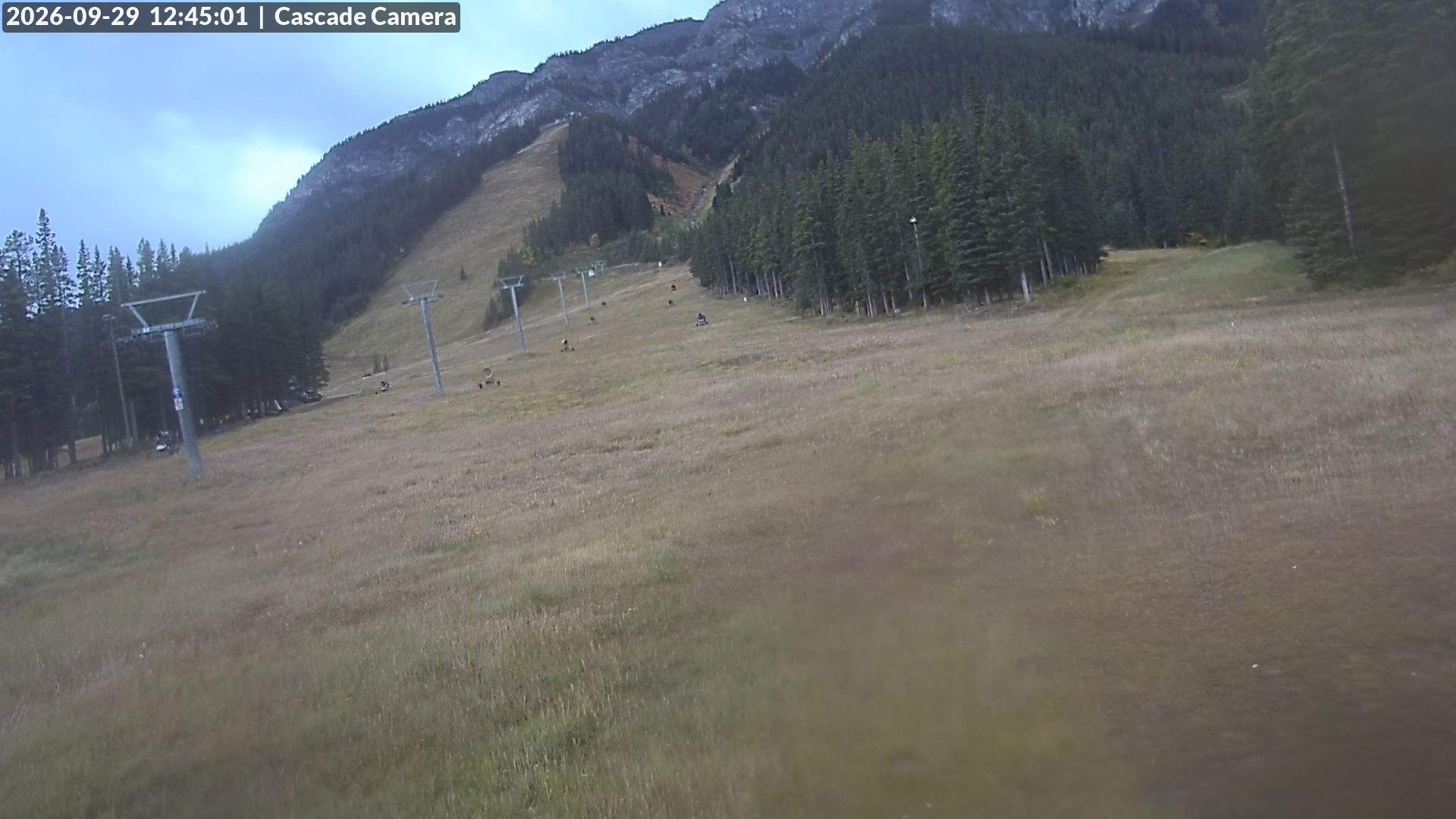 Archiv Foto Webcam Banff Norquay: Cascade Lift