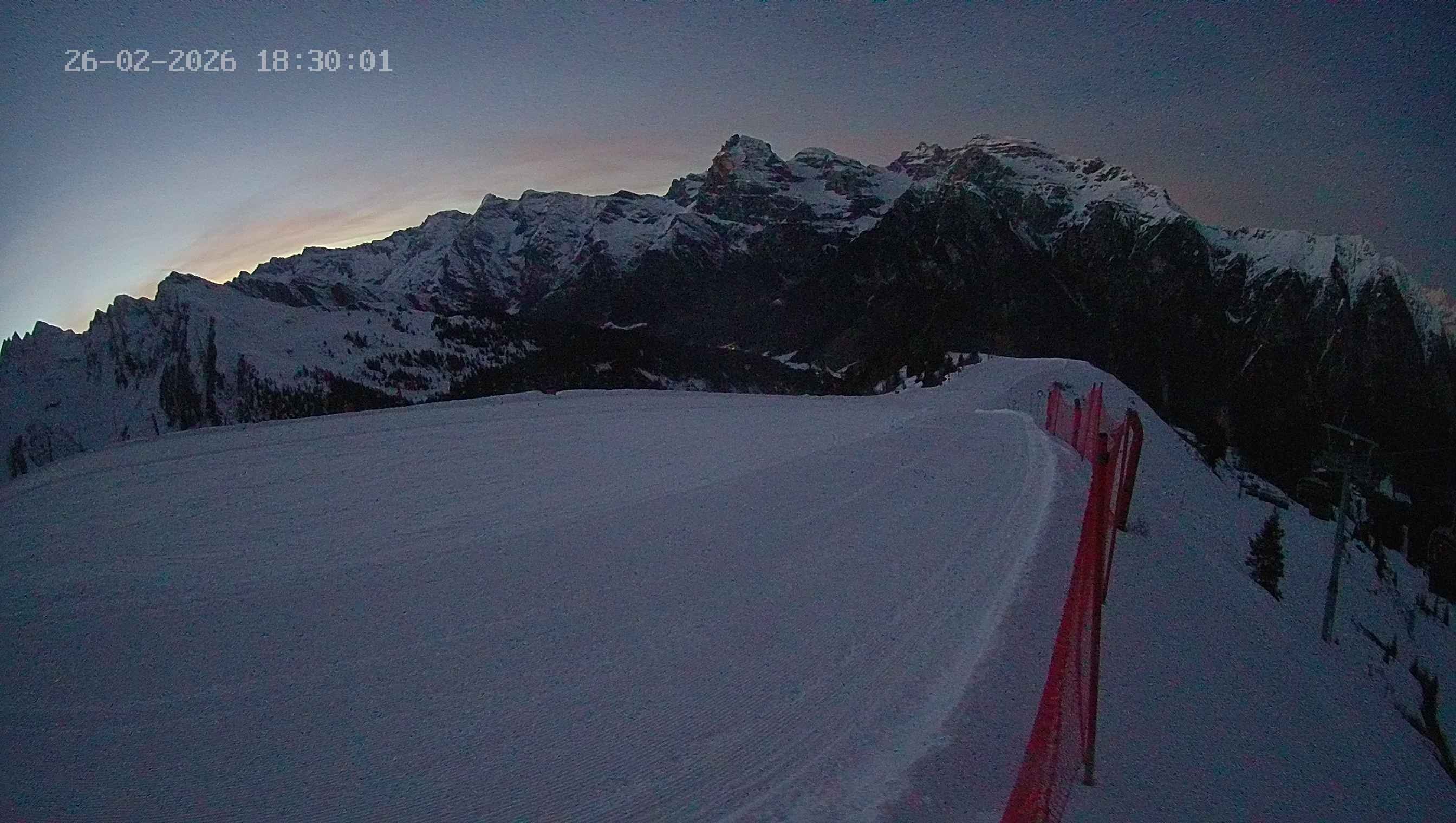 Archived image Webcam Ladurns - Wastenegg Top Station