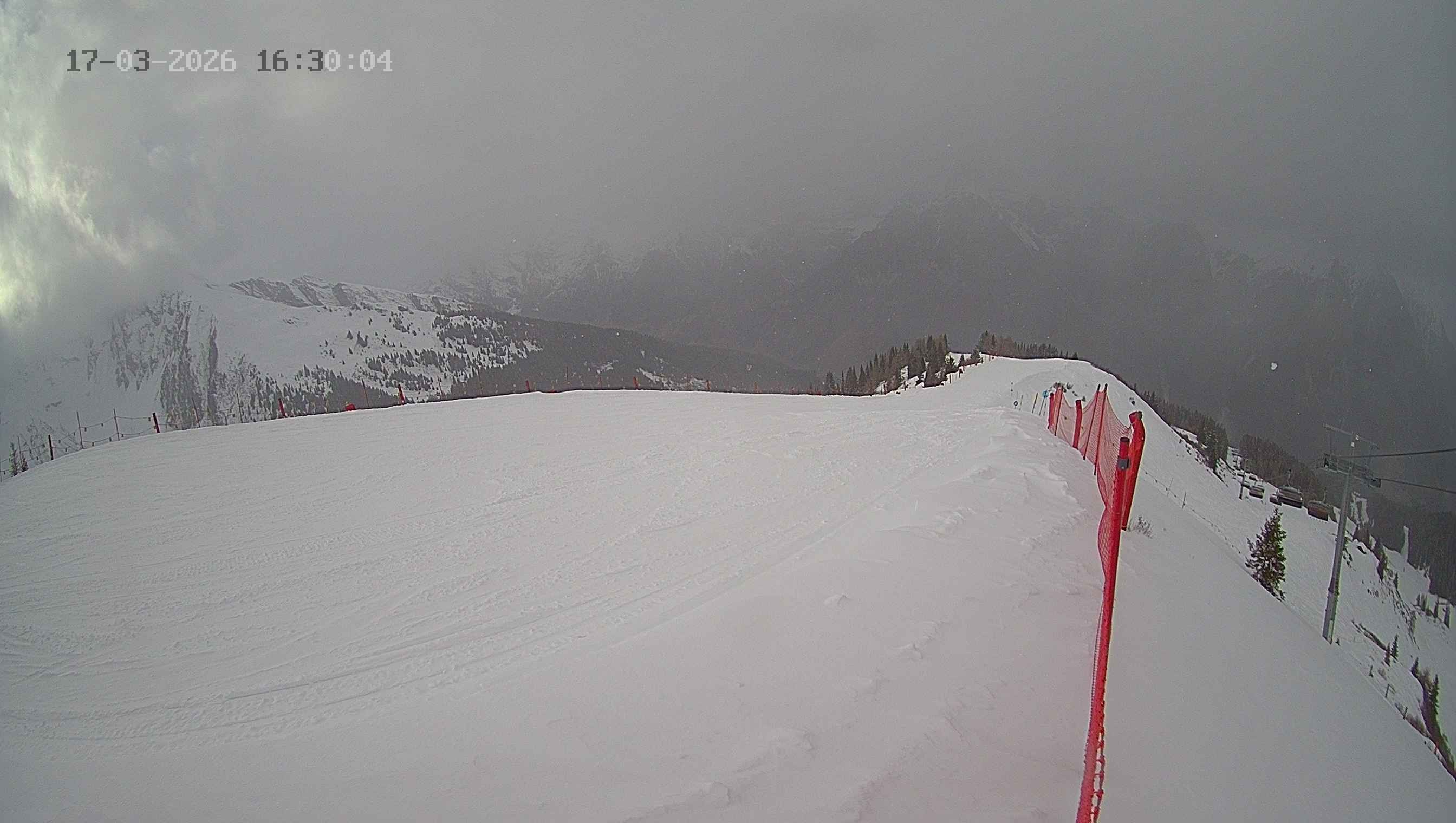 Archived image Webcam Ladurns - Wastenegg Top Station